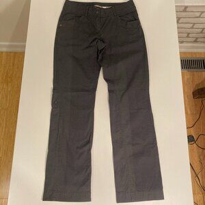 Mountain Equipment Co-op (MEC) Women's Dark Grey Pants - Size 4